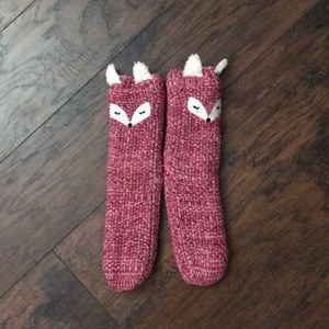 Winter time slipper socks